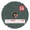 Dark Grey Suede Mat Board for 16x16 Frames - Circle Opening for 5x5 Photos